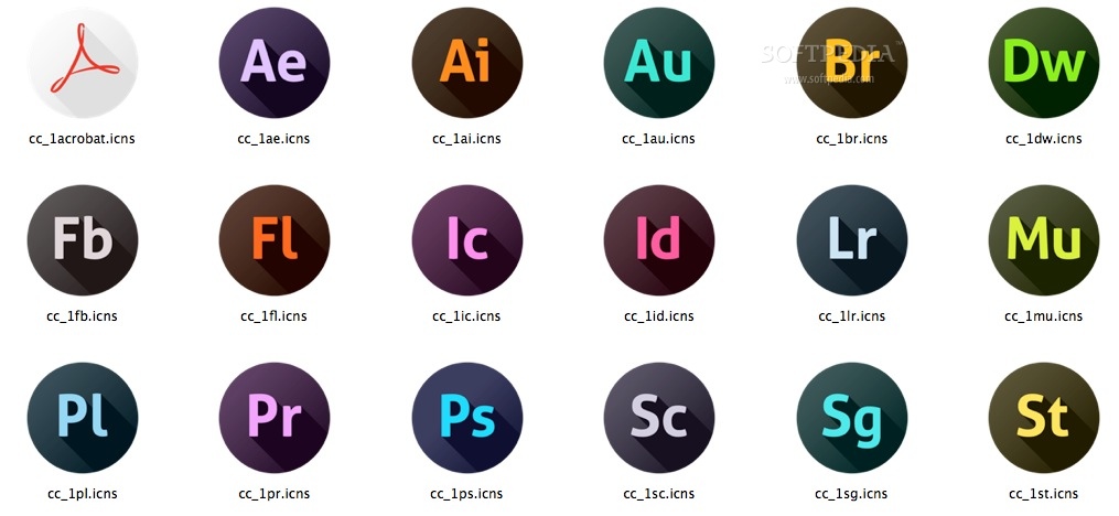 1015x468 Adobe Cc Icons Mac