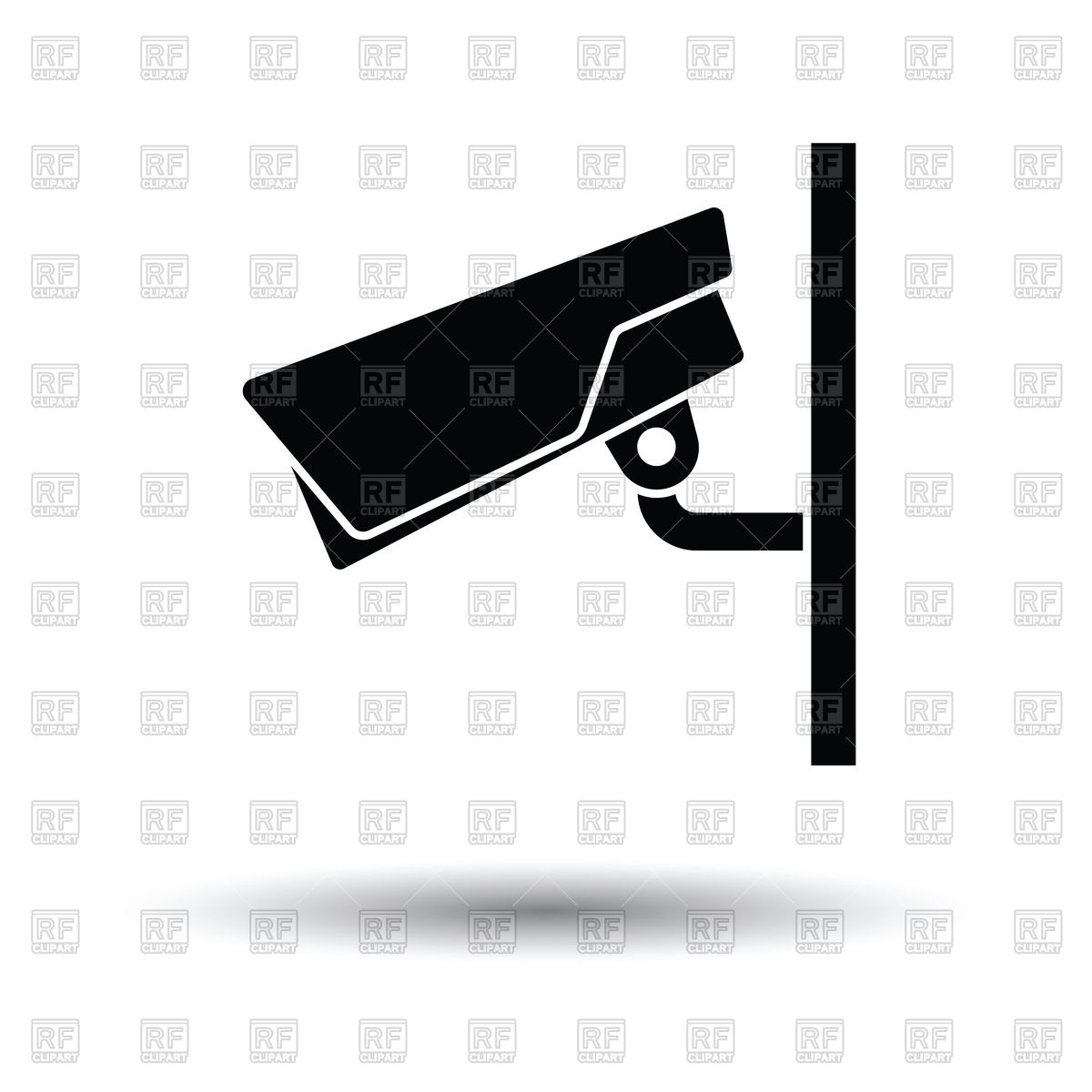 1200x1200 Cctv Camera Icon Vector Image Of Signs, Symbols, Maps Angelp