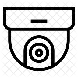 256x256 Cctv Icon Of Line Style