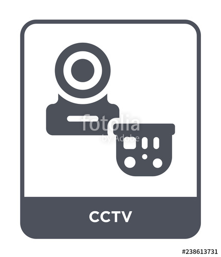 430x500 Cctv Icon Vector Stock Image And Royalty Free Vector