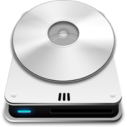 256x256 Cd Rom Drive Icon