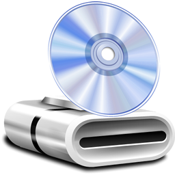 256x256 Cd Rom Drive Icon