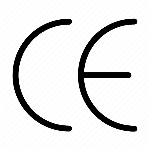 512x512 Ce, Cosmetic, Marking, Symbols Icon