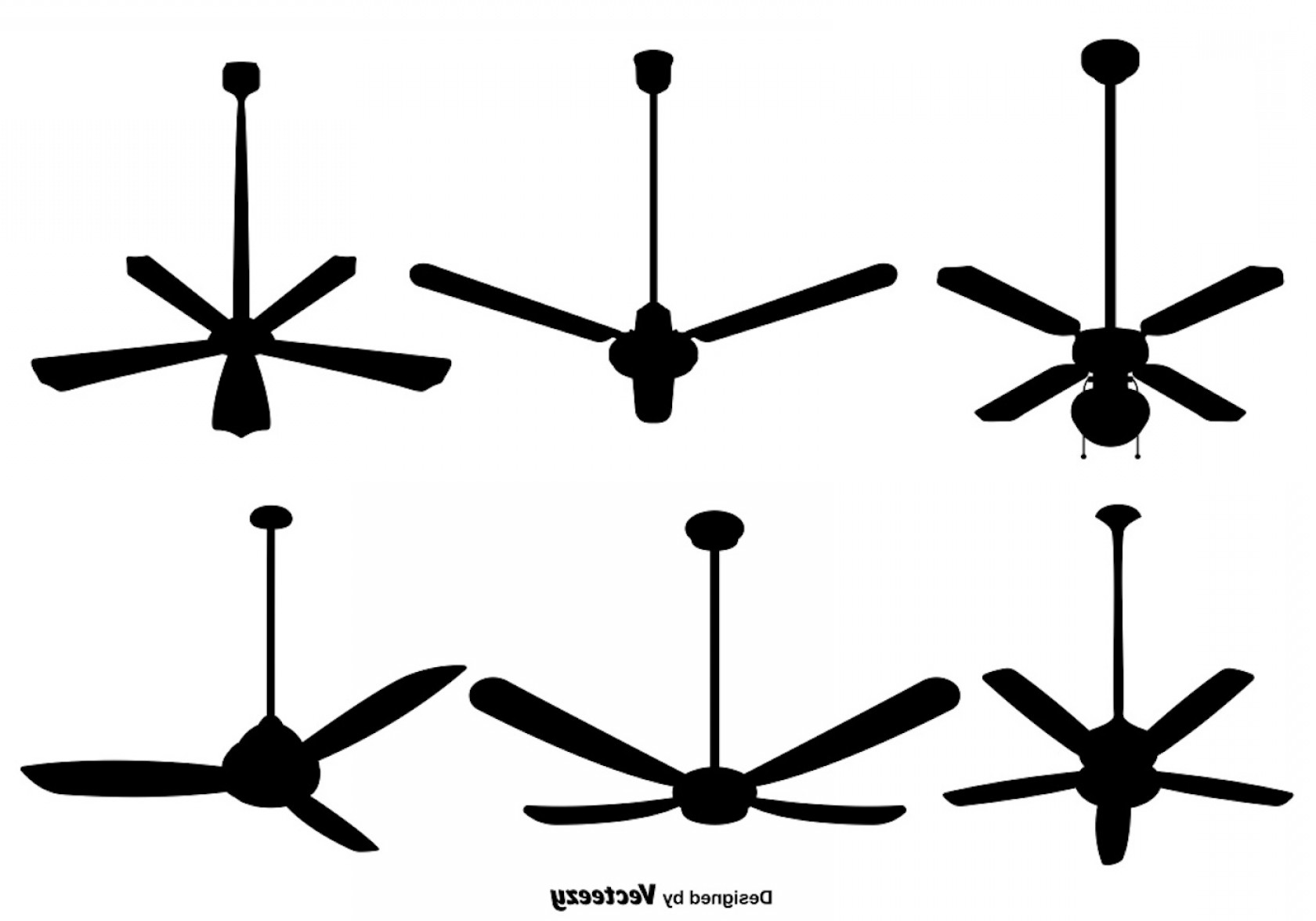 1680x1176 Set Of Vector Ceiling Fan Icons Soidergi