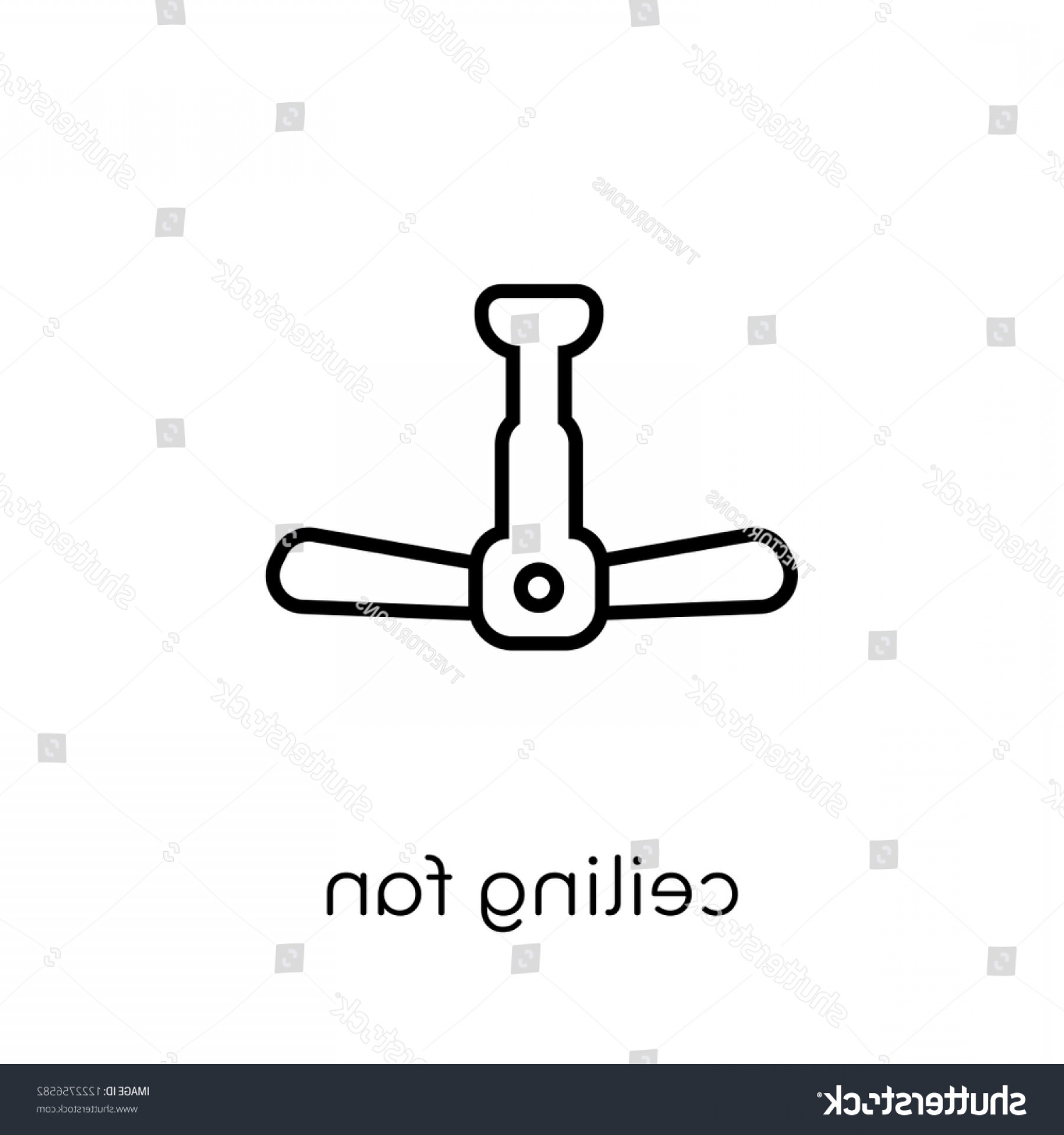 1800x1920 Ceiling Fans Vectors Icon Studiogrfx