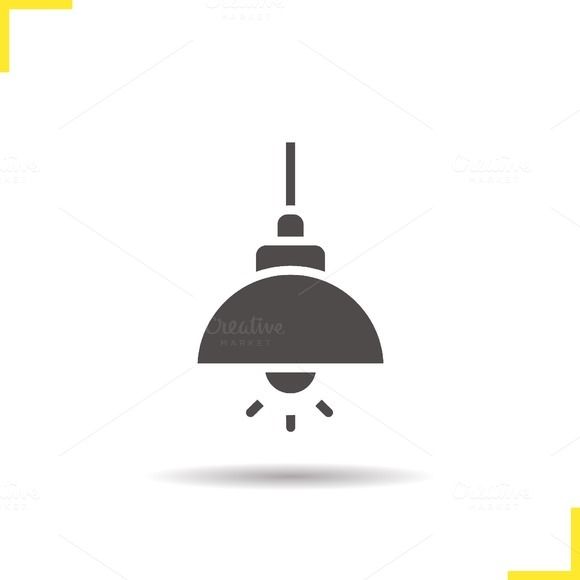 580x580 Ceiling Lamp Icon Vector Icons