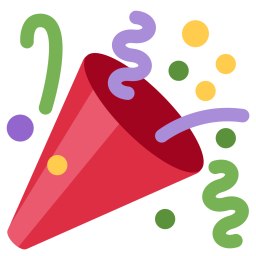 256x256 Celebration, Party, Popper, Tada, Decoration, Christmas Icon