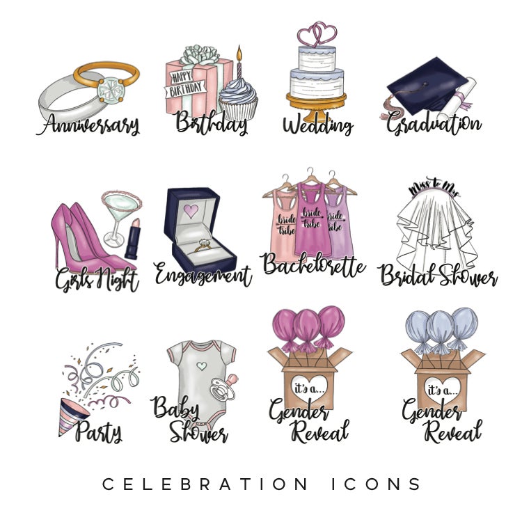 750x750 Celebration Planner Icons Paperpanduh
