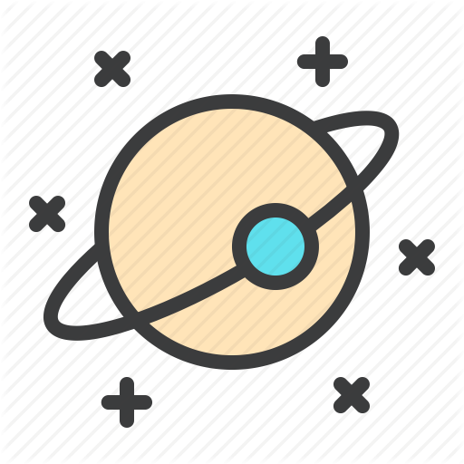 512x512 Astronomy, Celestial, Moon, Planet, Sky, Space, Stars Icon