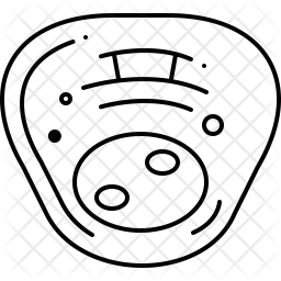 256x256 Human Cell Icon Of Line Style