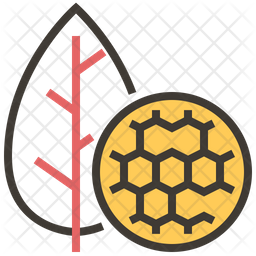 256x256 Leaf Cell Icon Of Dualtone Style