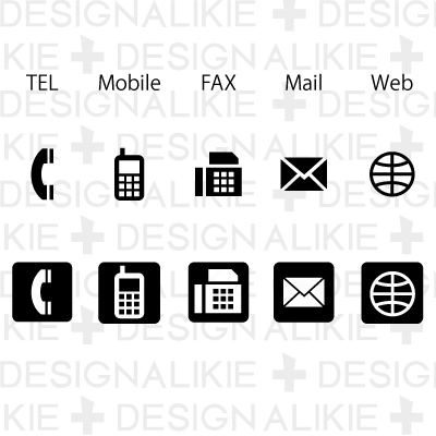 Cell Phone Icon For Business Card