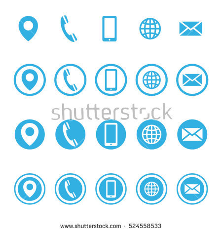 Cell Phone Icon For Business Card at Vectorified.com | Collection of ...