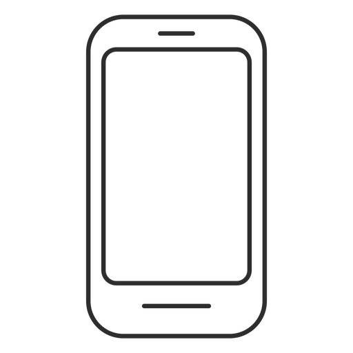 Simple Touchscreen Phone Icon 512x512 Simple Touchscreen Phone Icon