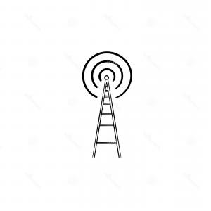 300x300 Cell Phone Tower Icon Vector Catchsplace
