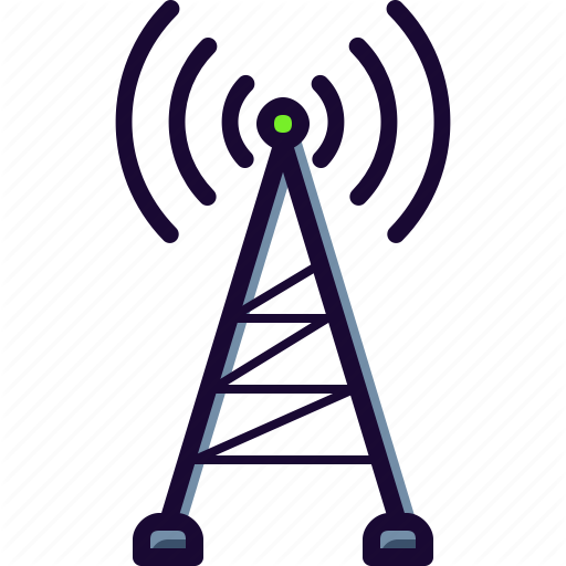 512x512 Cell, Connection, Mobile, Tower Icon