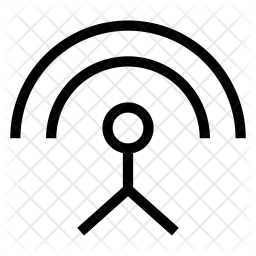 Cell Tower Icon Of Line Style 256x256 Cell Tower Icon Of Line Style