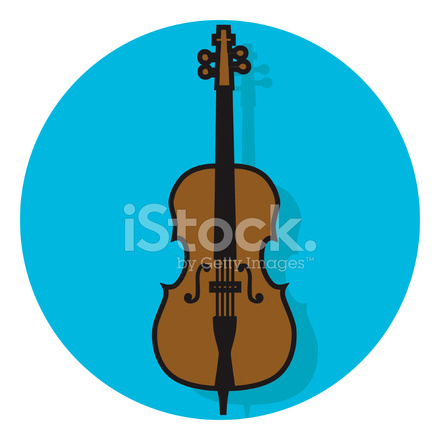 440x440 Cello Icon Stock Vector