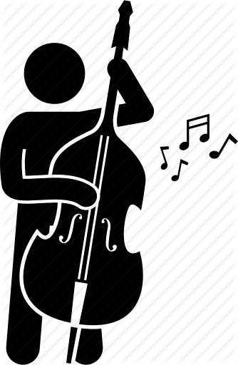 334x512 Bass, Cello, Instrument, Man, Music, Orchestra, Player Icon