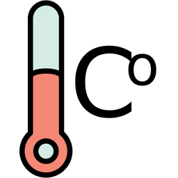 256x256 Celsius Icon Of Colored Outline Style