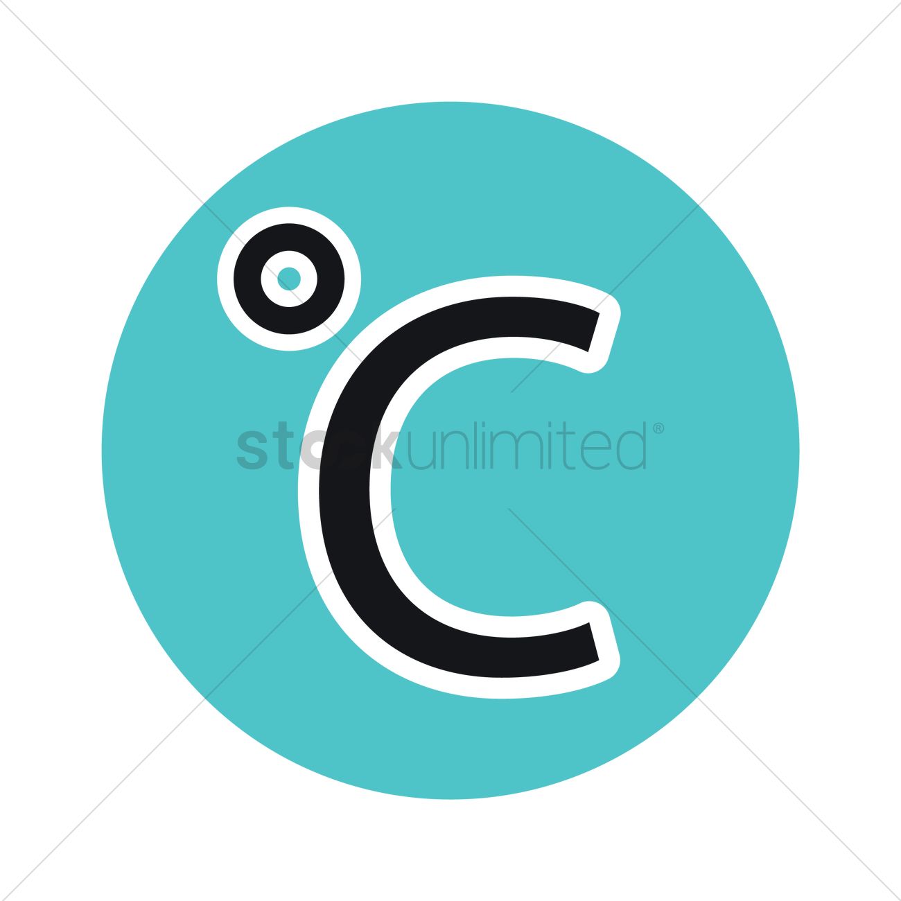 1300x1300 Celsius Icon Vector Image