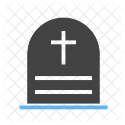 256x256 Cemetery Icon Of Flat Style