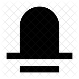 256x256 Cemetery Icon Of Glyph Style