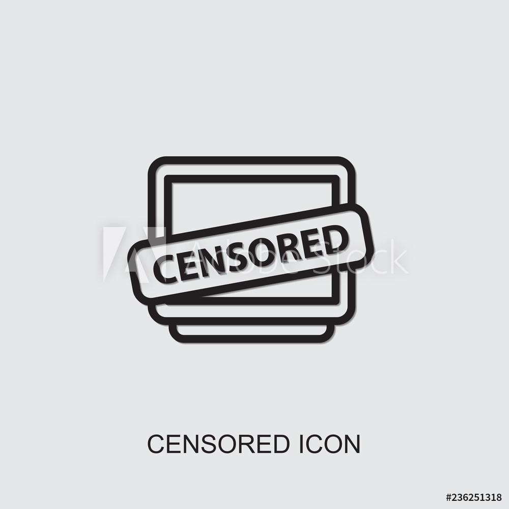 1000x1000 Photo Art Print Censored Icon Europosters