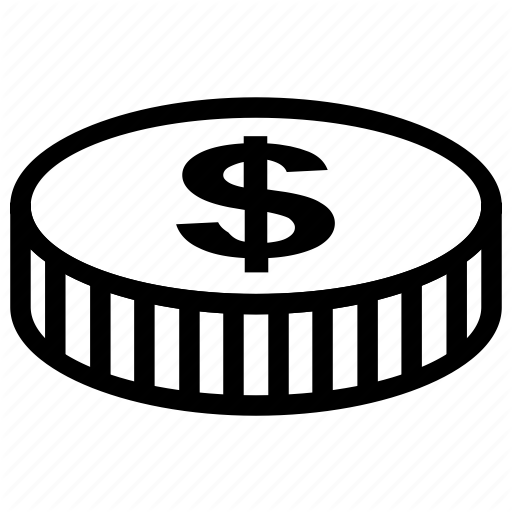 512x512 Coin, Dollar, Finance, Financial, Gold, Money, Cent Icon