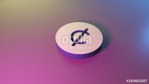 500x282 Symbol Of Cent Icon Render Stock Photo And Royalty Free Images