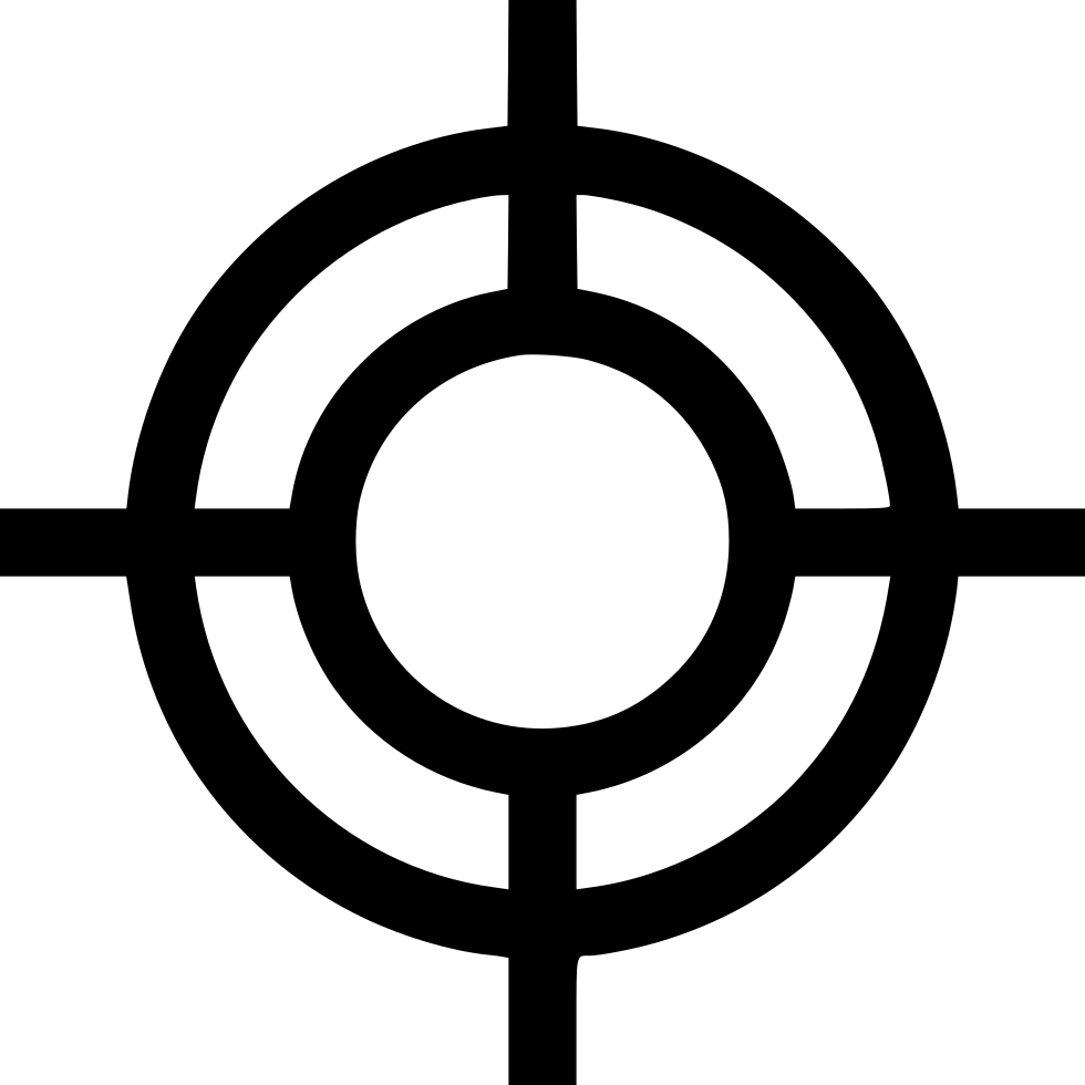 980x980 Target Point Goal Cross Pointer Pointing Center Png Icon Free