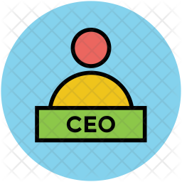 256x256 Ceo Icon Of Colored Outline Style