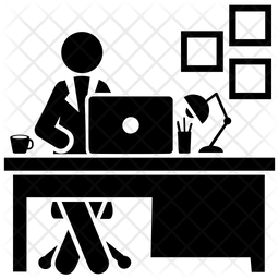 256x256 Ceo Icon Of Glyph Style