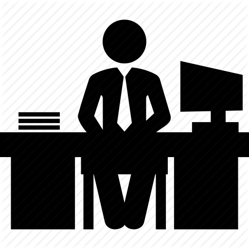 512x512 Business, Ceo, Desktop, Office, Working Icon