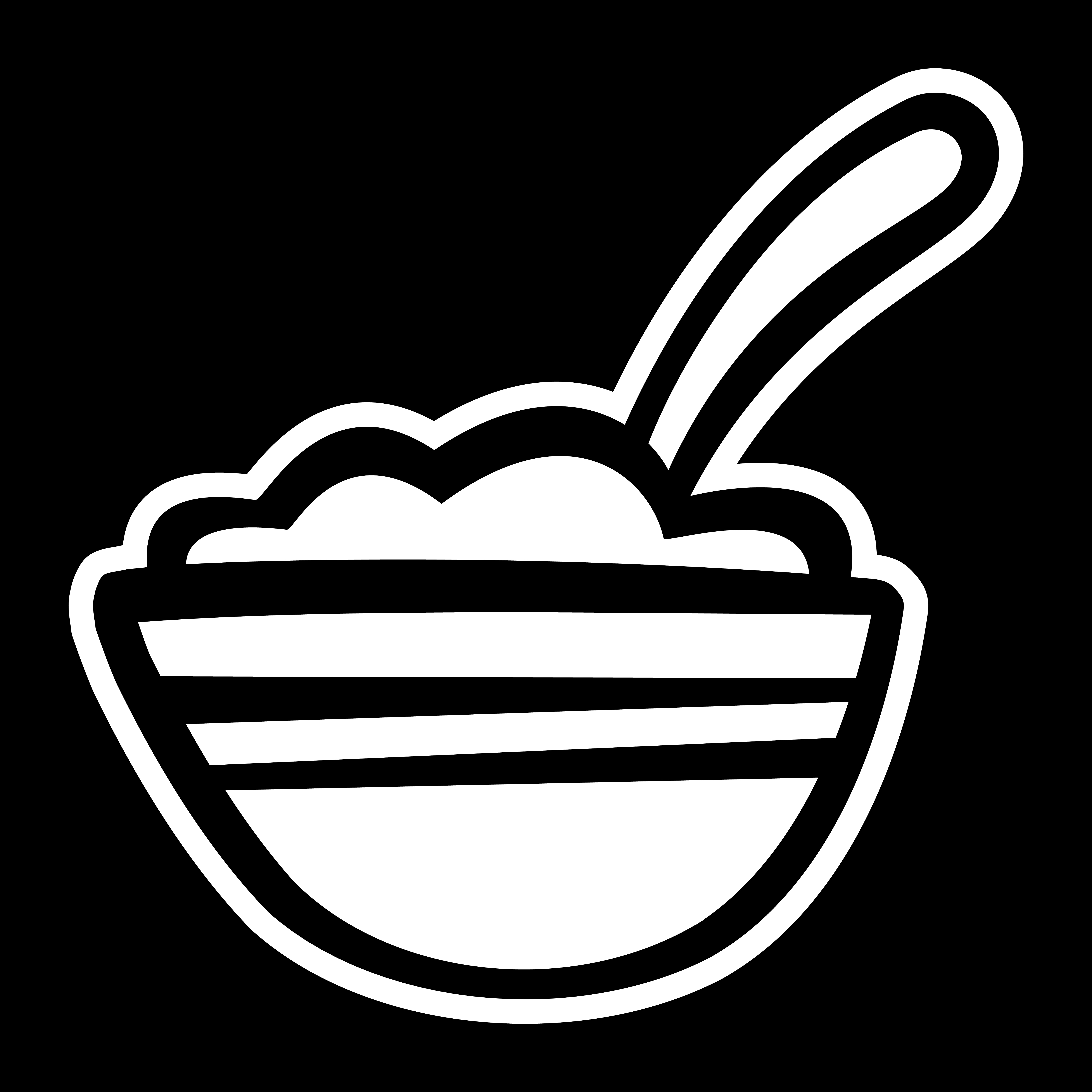 5000x5000 Bowl Of Cereal Vector Icon