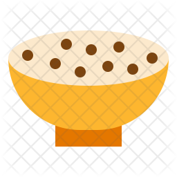 256x256 Cereal Icon Of Flat Style