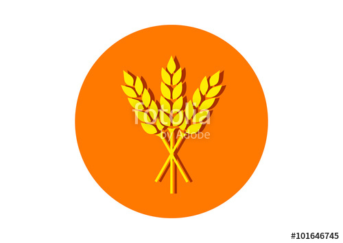 500x354 Cereal Icon On White Background Stock Image And Royalty Free