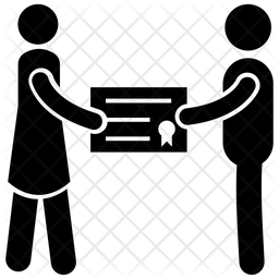 256x256 Award Ceremony Icon Of Glyph Style