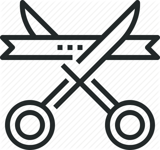 512x480 Business, Ceremony, Launch, New, Open, Opening, Ribbon Icon