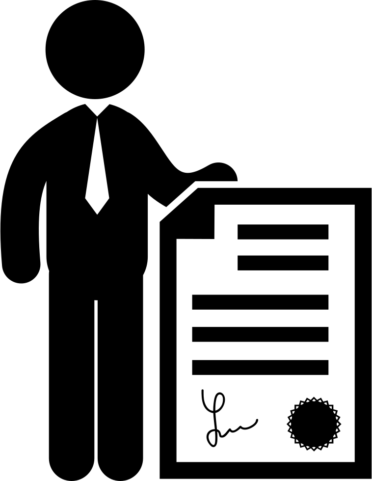 758x980 Graduate On Business With Certificate Png Icon Free Download