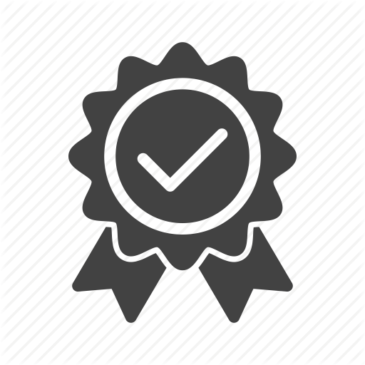 512x512 Approved, Certification, Certified, Control, Quality, Stamp Icon