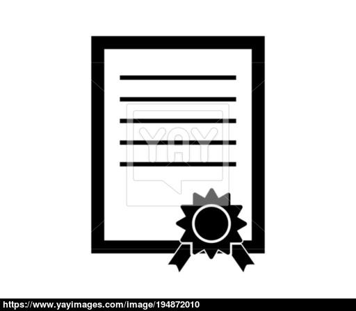 512x448 Certified Icon Vector