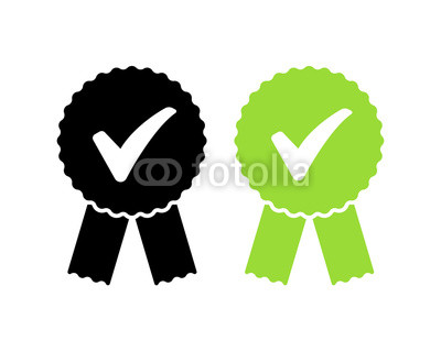 400x310 Approved Or Check Mark Icon Quality Certified Icon Vector