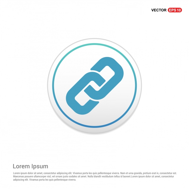 Chain Link Icon White Circle Button, App, Black, Border Png 640x640 Chain Link Icon White Circle Button, App, Black, Border Png