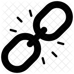 Chain Link Icon Of Glyph Style 256x256 Chain Link Icon Of Glyph Style