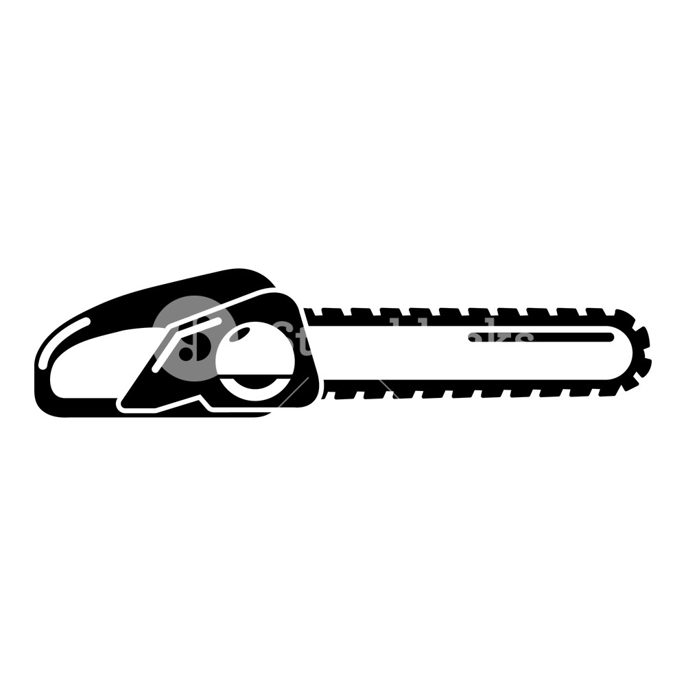 Chainsaw Icon Simple Illustration Of Chainsaw Vector Icon For Web 1000x1000 Chainsaw Icon Simple Illustration Of Chainsaw Vector Icon For Web