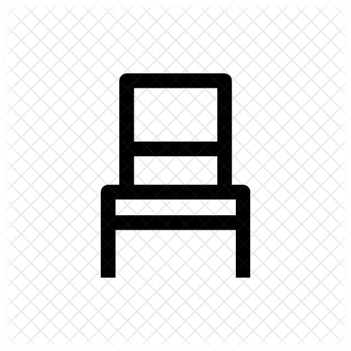 512x512 Chair Icon Of Line Style