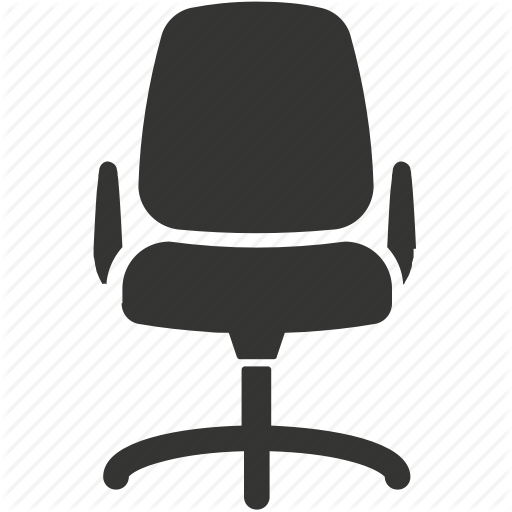 512x512 Business, Furniture, Office Chair, Seat Icon