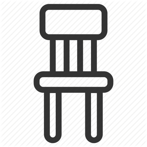 512x512 Chair, Furniture, Interior, Room, Seat Icon