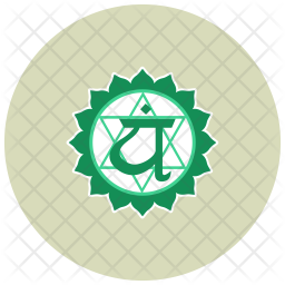 256x256 Chakra Icon Of Flat Style